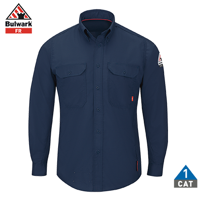 Camisa Hombre ignífuga Bulwark FR QS50