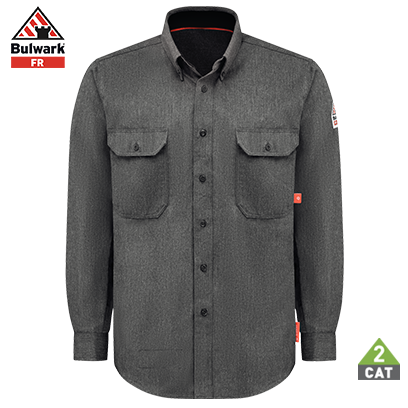 Camisa Hombre ignífuga Bulwark FR QS50